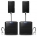 Alto Professional TS410 and TS12S PA Speaker Bundle