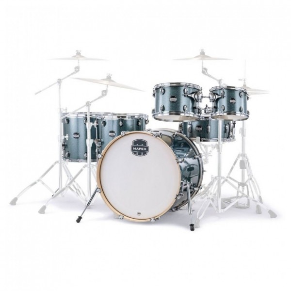 Mapex Mars Birch 22'' 6pc Crossover Shell Pack, Twilight Sparkle