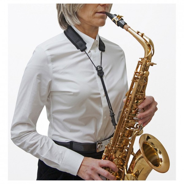 BG SAT Saxophone Strap, Nylon, Plastic Snap Hook