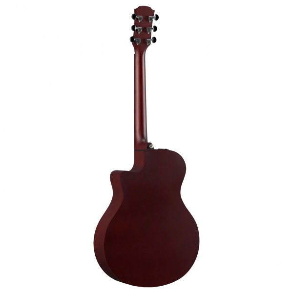 Yamaha APX600M Electro Acoustic, Natural Satin Matte - Back