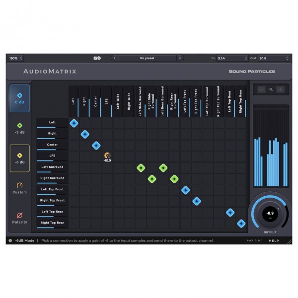 Sound Particles Audiomatrix