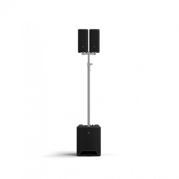 LD Systems DAVE 10 G4X Compact 2.1 Powered PA System - Setup 1