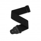 D'Addario 75B000 3 Inch Wide Bass Guitar Strap, Black