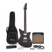 Hartwood Charger Origin Guitar Pack, Black