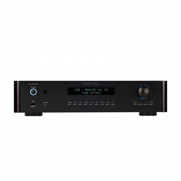 Rotel RC-1572 MKII Stereo Pre-Amplifier Black - Front