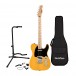 Squier Sonic Telecaster Butterscotch Blonde w Gig bag & Accesory pack