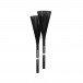 ProMark Heavy Nylon Brushes 2B, Black