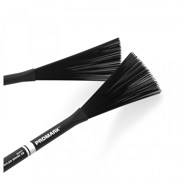 ProMark Heavy Nylon Brushes 2B, Black - Detail