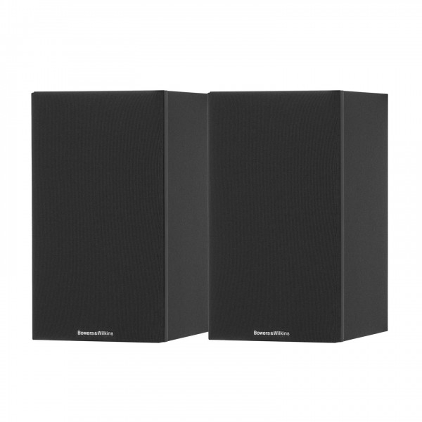 Bowers & Wilkins 607 S3 Bookshelf Speakers (Pair), Black Front View 2