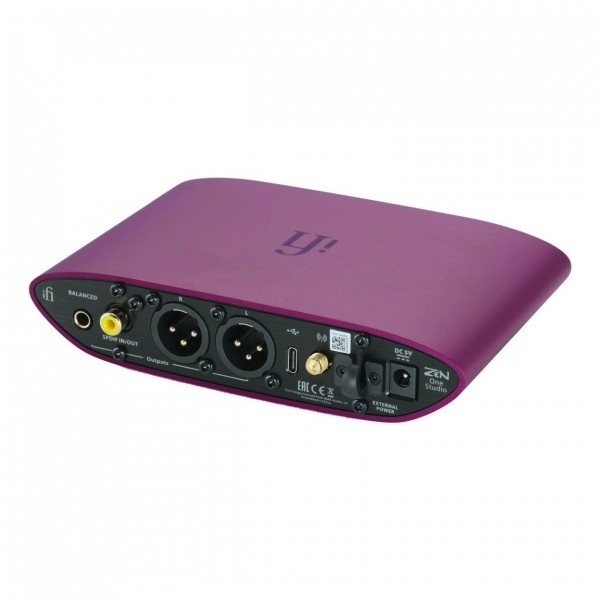 ZEN One Universal DAC/Audio Interface - Rear Angled 