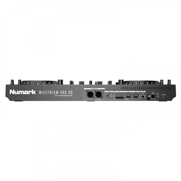 Numark Mixstream Pro Go - Rear
