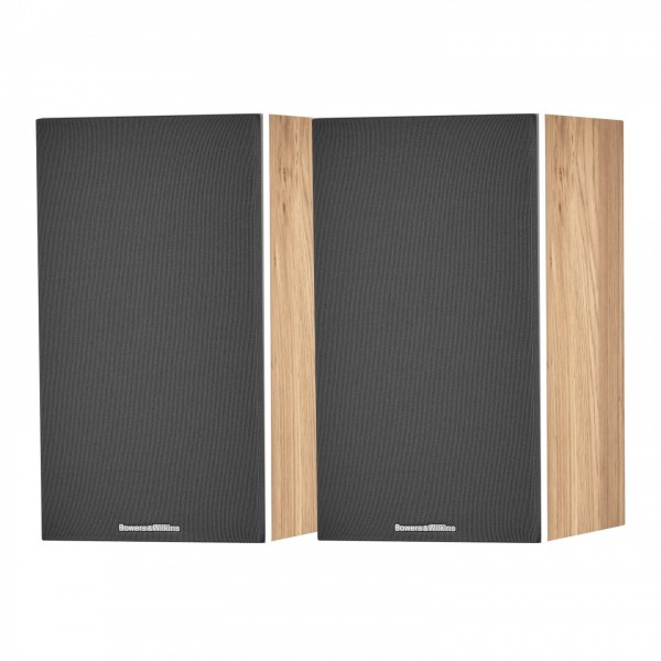 Bowers & Wilkins 607 S3 Bookshelf Speakers (Pair), Oak Front View 2