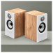 Bowers & Wilkins 607 S3 Bookshelf Speakers (Pair), Oak Lifestyle View 