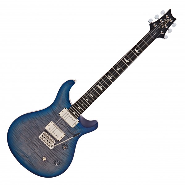 PRS CE24 Ebony Fretboard 57/08's, Satin Faded Grey Black Blue Burst #