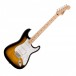 Squier Sonic Stratocaster, 2-C Sunburst w/ Gig bag & Accesory pack - Guitar