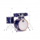 Mapex Mars Maple 22'' 6pc Rock Fusion Shell Pack, Midnight Blue