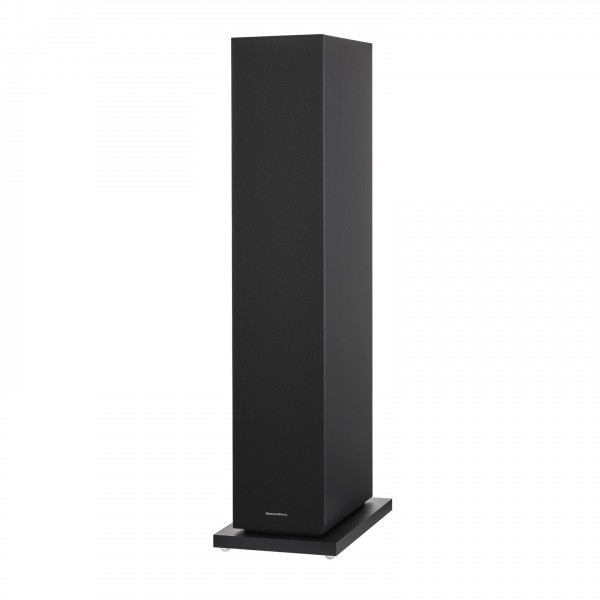 Bowers & Wilkins 603 S3 Floorstanding Speakers, Black - with Grille Attached