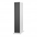 Bowers & Wilkins 603 S3 Floorstanding Speakers, White - with Grille Attached