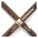 Promark Rebound 5A FireGrain Hickory Drumstick Acorn Tip, 4-Pack - Crossed