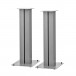 Bowers & Wilkins FS-600 S3 Speaker Stands (Pair), Silver Side View