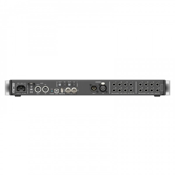 Fireface 802 FS Audio Interface - Rear