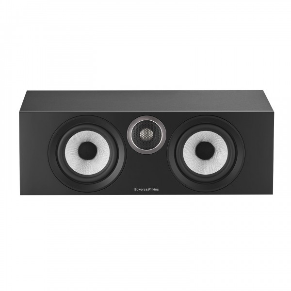 Bowers & Wilkins HTM6 S3 Centre Speaker, Black Front View 3