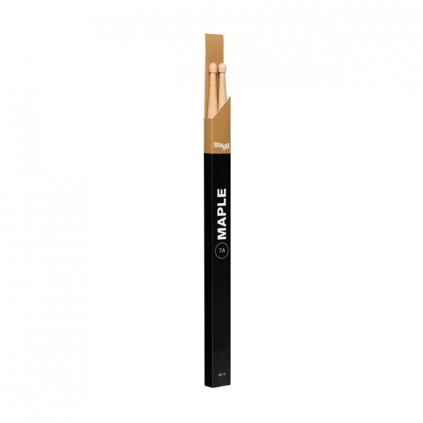 Stagg Maple 7A Drumsticks, Wood Tip