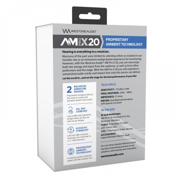 ProX 20 - Box Art Rear