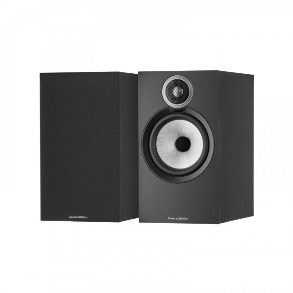 Bowers & Wilkins 606 S3 Bookshelf Speakers (Pair), Black