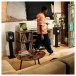 Bowers & Wilkins 606 S3 Bookshelf Speakers, Black in Living Room Environment