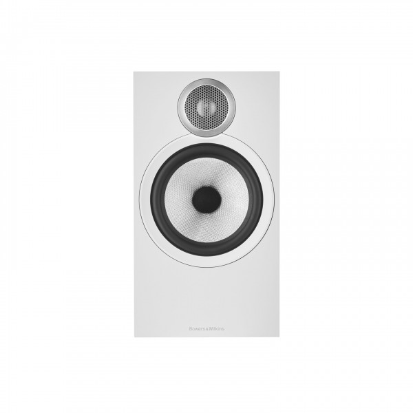 Bowers & Wilkins 606 S3 Bookshelf Speakers, Oak - Front View