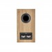 Bowers & Wilkins 606 S3 Bookshelf Speakers, Oak - Rear View