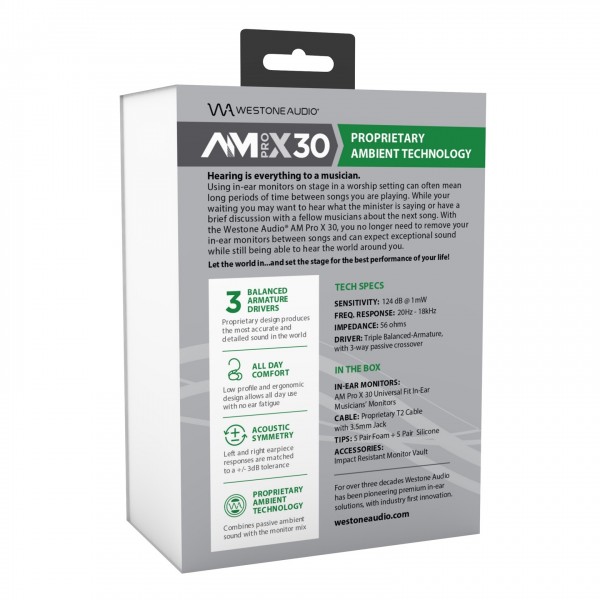 ProX 30 - Box Art Rear