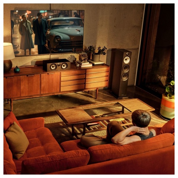Bowers & Wilkins 603 S3 Floorstanding Speakers (Pair), Black Lifestyle View