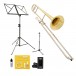 Bach TB501 Student Trombone Package, Small Bore