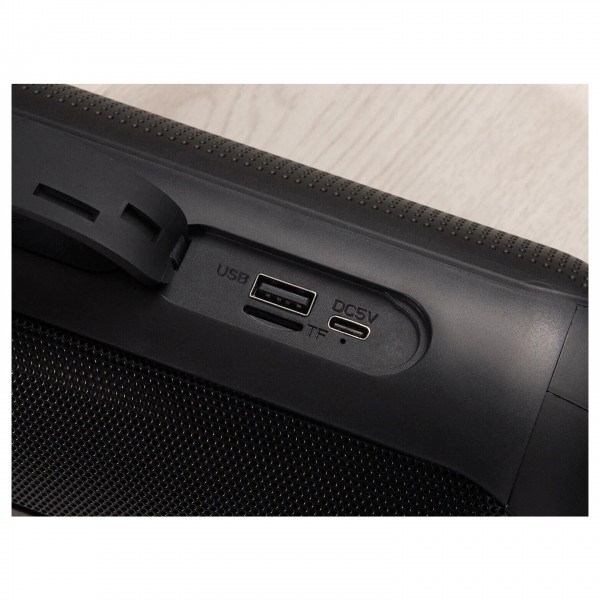 QTX PartyPod Bluetooth Speaker with LED Light Show