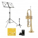 Bach TR650 Trumpet Package, Clear Lacquer