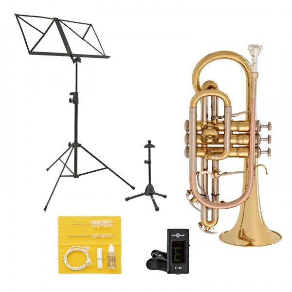 Bach CR651 Bb Cornet Package, Lacquer