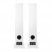 Bowers & Wilkins 603 S3 Floorstanding Speakers (Pair), White Back View