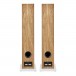 Bowers & Wilkins 603 S3 Floorstanding Speakers (Pair), Oak Back View