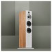 Bowers & Wilkins 603 S3 Floorstanding Speakers (Pair), Oak Lifestyle View