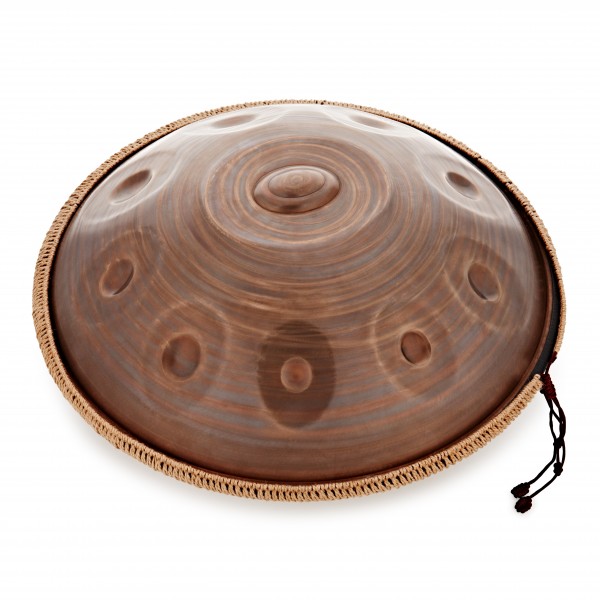 Handpan with Carrying Bag, 10 Notes D Key, by Gear4music