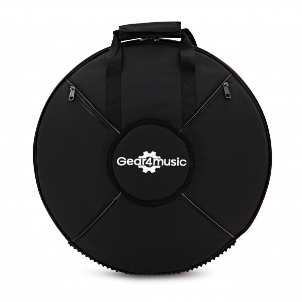 Handpan with Carrying Bag, 10 Notes D Key, by Gear4music
