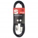 Stagg 3m XLR to XLR Microphone Cable - Black