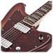 SubZero Rogue VI Baritone Electric Guitar, Tobacco Sunburst