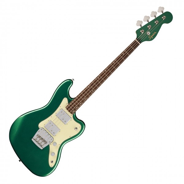 Squier Paranormal Rascal Bass HH, Mint Pickguard, Sherwood Green