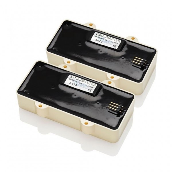EMG JMaster Loaded Pickup Set, Ivory underneath