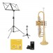 Bach TR501 Bb Trumpet Package, Lacquer