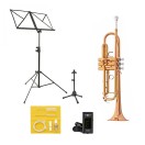Yamaha YTR4335GII Intermediate Trumpet Package, Gold Lacquer