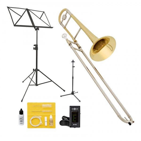 Bach TB502 Tenor Trombone Package, Medium/Large Bore